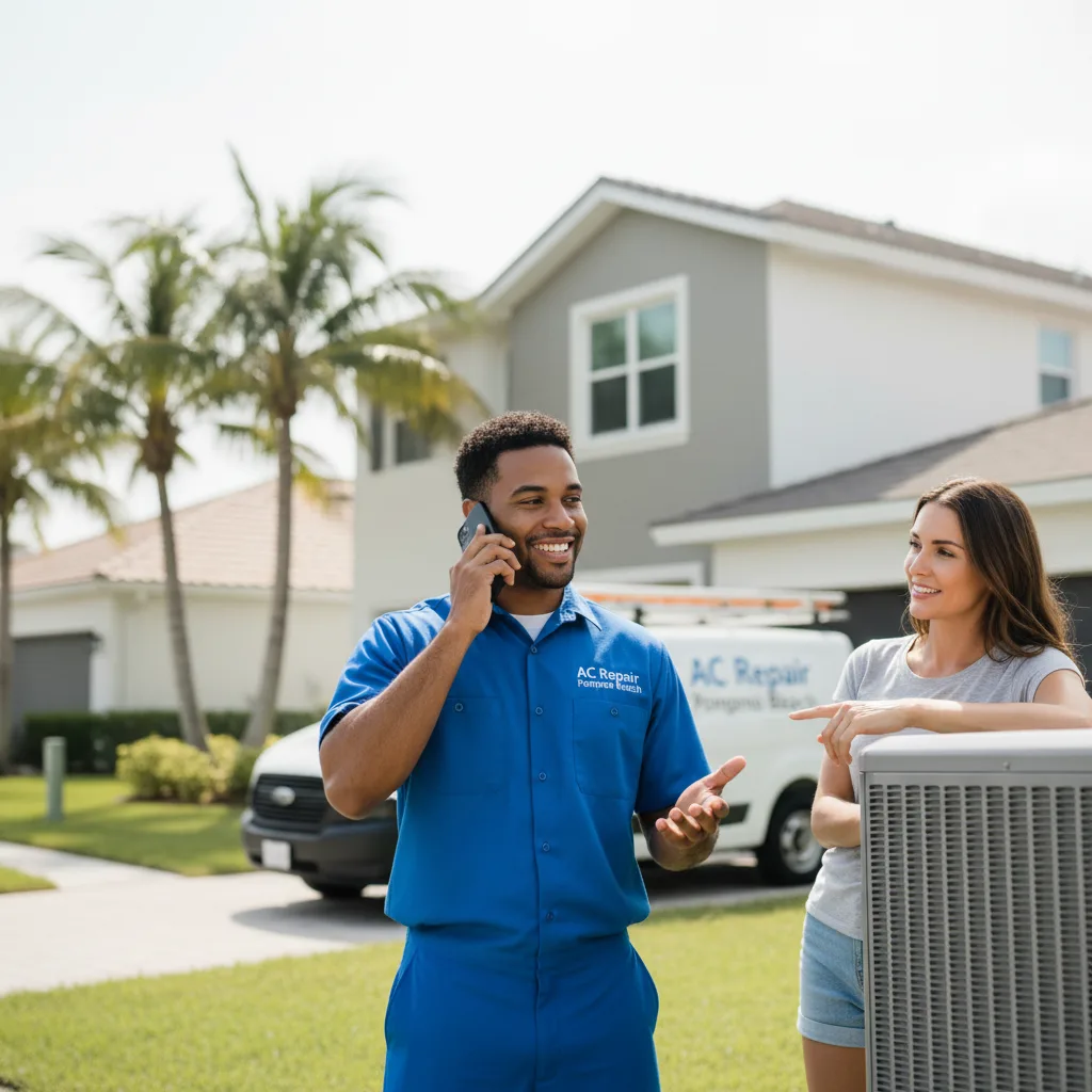 AC Repair Pompano Beach customer support in Roxbury